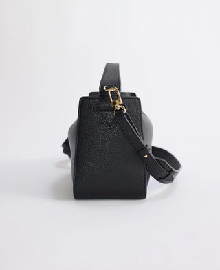 The Horse Clementine Bag in Black & Gold