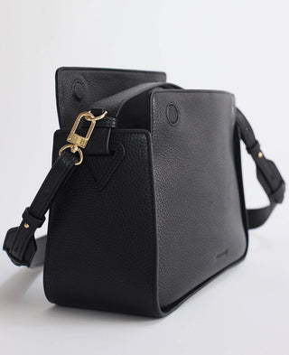The Horse Clementine Bag in Black & Gold