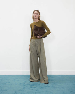 The Horse Lou Bag in Coffee