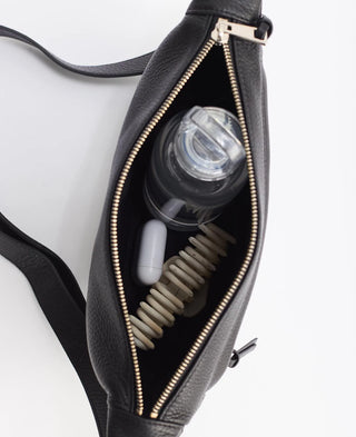 The Horse Sporty Crossbody Bag in Black