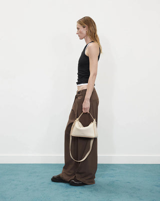 The Horse Clementine Bag in Oat & Gold
