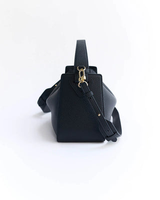 The Horse Clementine Bag in Navy & Gold