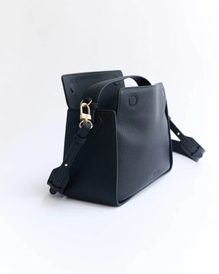 The Horse Clementine Bag in Navy & Gold