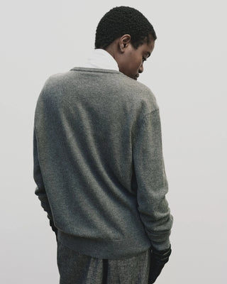 Mijeong Park Cashmere Blend V-Neck Knit - Gray