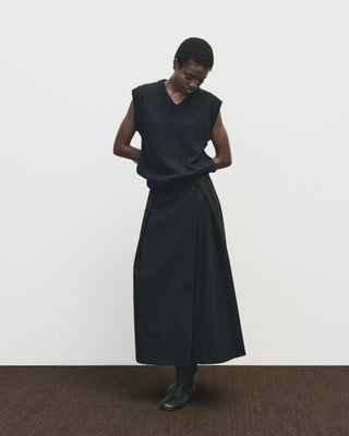 Mijeong Park V-Neck Vest - Navy