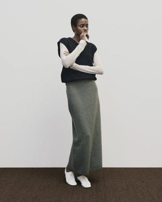 Mijeong Park V-Neck Vest - Navy