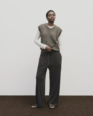 Mijeong Park Cotton Jersey Pants - Charcoal