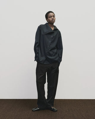 Mijeong Park Wool Blend Workwear Pants - Navy