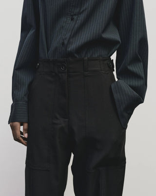 Mijeong Park Wool Blend Workwear Pants - Navy