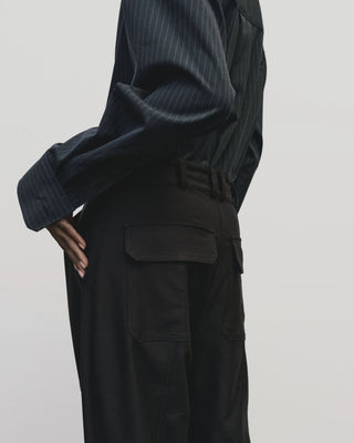 Mijeong Park Wool Blend Workwear Pants - Navy