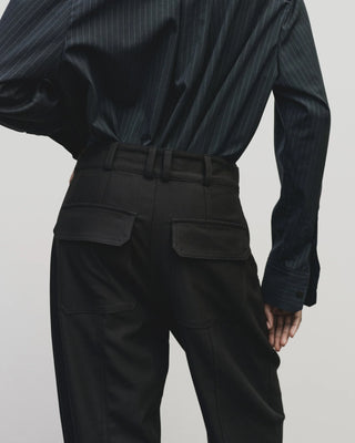 Mijeong Park Wool Blend Workwear Pants - Navy