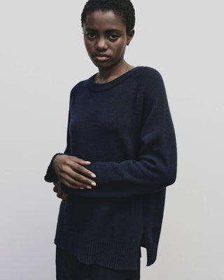 Mijeong Park Cashmere Blend Crewneck - Navy