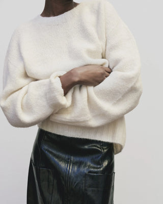 Mijeong Park Alpaca Blend Knit - Ivory