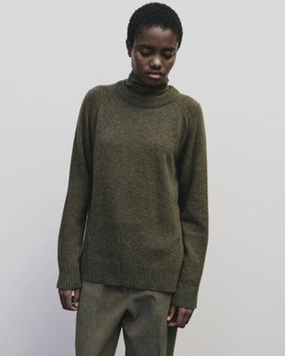 Mijeong Park Cashmere Blend Crewneck - Olive