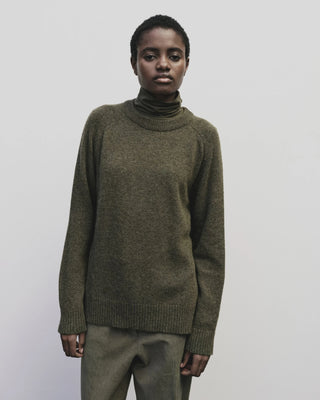Mijeong Park Cashmere Blend Crewneck - Olive