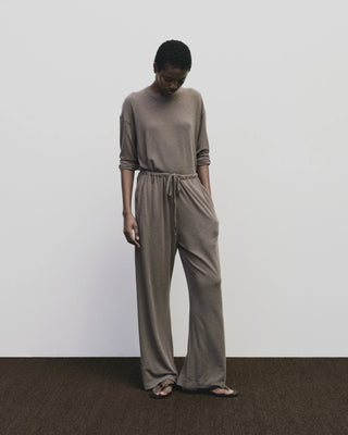 Mijeong Park Cotton Jersey Pants - Mocha