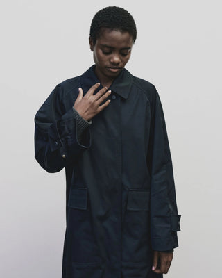 Mijeong Park Oversized Trench - Navy