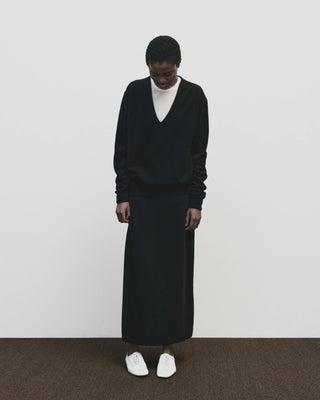 Mijeong Park Cashmere Blend V-Neck Knit - Black