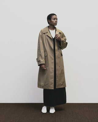 Mijeong Park Oversized Trench - Khaki