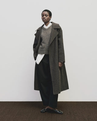 Mijeong Park V-Neck Vest - Heather Brown