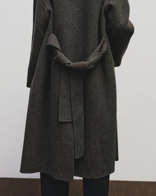 Mijeong Park Belted Wool Coat - Brown