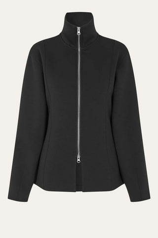 Oval Square Bobbi Zip Jacket - Black