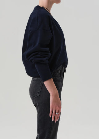 Citizens Of Humanity Fleece Cardigan - Navy