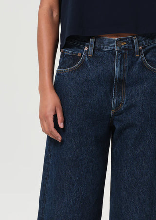 Agolde Low Curve Jean Crop In Pendulum
