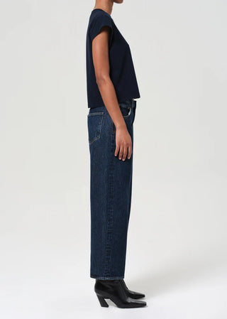Agolde Low Curve Jean Crop In Pendulum