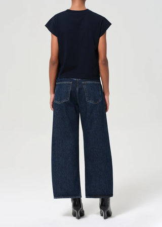 Agolde Low Curve Jean Crop In Pendulum