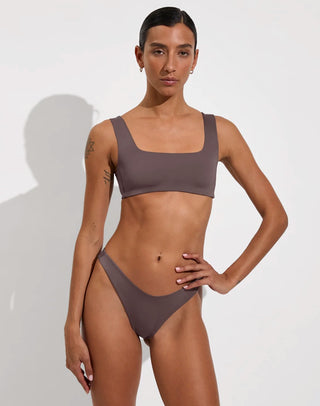 Left on Friday Streamline Top in Stormy