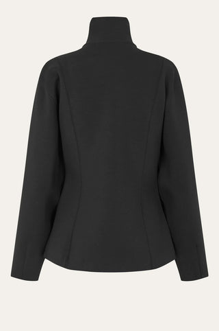 Oval Square Bobbi Zip Jacket - Black