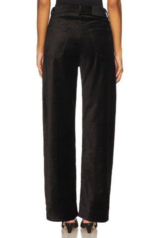 Citizens Of Humanity Ayla Baggy In Solid Black