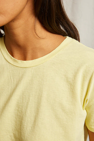 Perfect White Tee Harley Tee in Banana