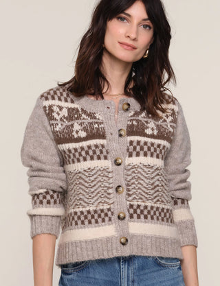 Heartloom Rocky Cardigan - Mocha