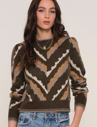 Heartloom Paloma Sweater - Olive