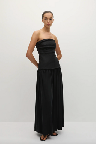 Faithfull Hedy Maxi Dress in Black
