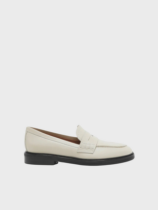 Flattered Sara Leather Creme Loafer