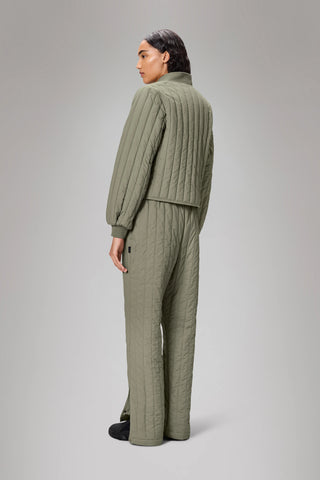 Rains Banja Liner Bomber W Jacket in Drift