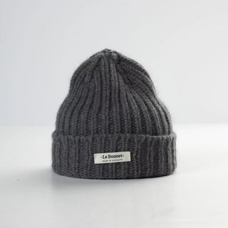 Le Bonnet Logo Beanie - Slate Grey