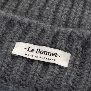 Le Bonnet Logo Beanie - Slate Grey