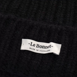 Le Bonnet Logo Beanie - Onyx