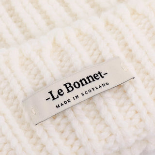Le Bonnet Logo Beanie - Snow