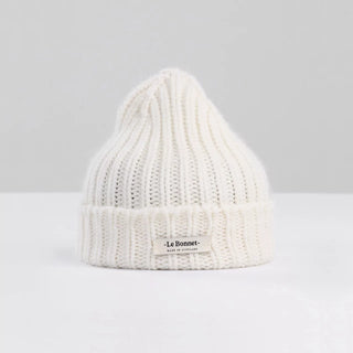 Le Bonnet Logo Beanie - Snow
