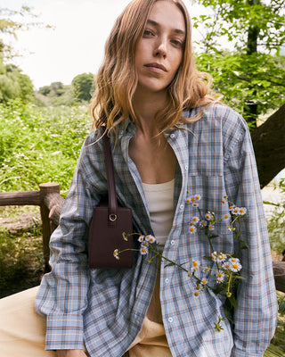 The Horse Clementine Shoulder Bag in Plum ~ Coming Soon
