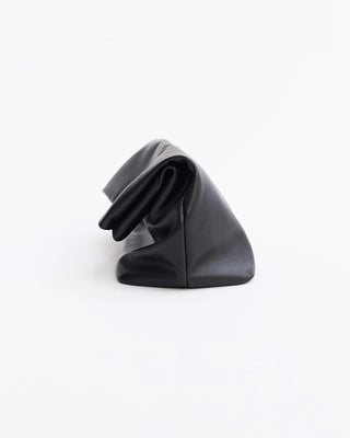 The Horse Benny Fold Clutch in Black