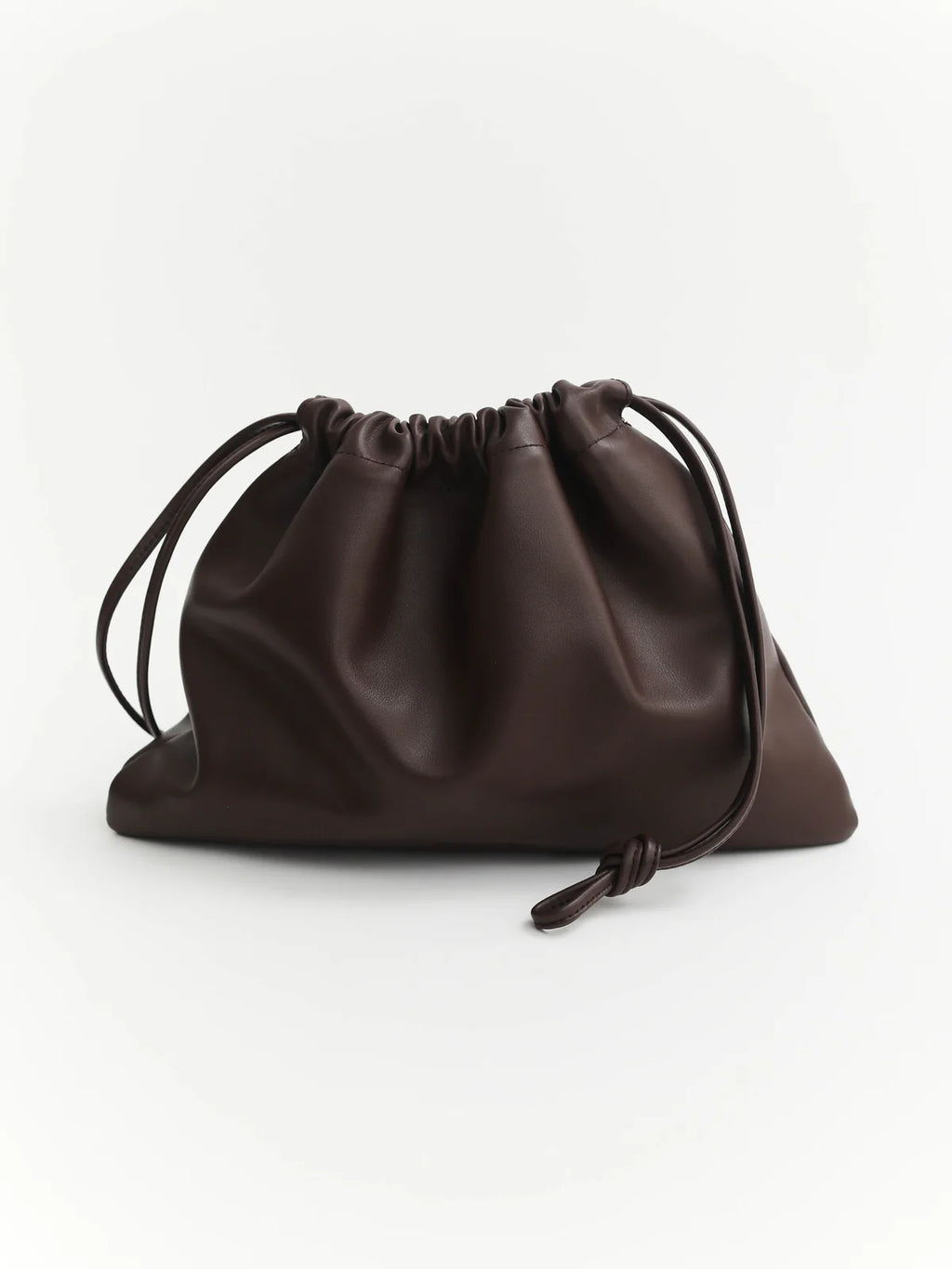 The Horse Fin Drawstring Bag in Coffee – MERAKI Boutique