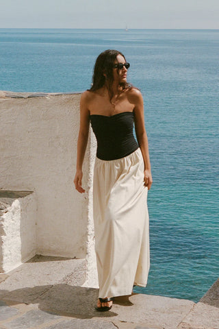 Faithfull Sant Roc Maxi Dress - Black Milk