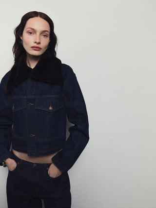 Agolde Walker Jacket In Rinse