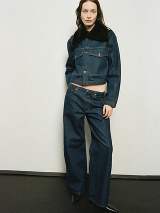 Agolde Walker Jacket In Rinse